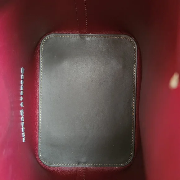 Dooney & Bourke Grey and Burgundy Women's Bag And Wallet - Picture 7 of 15